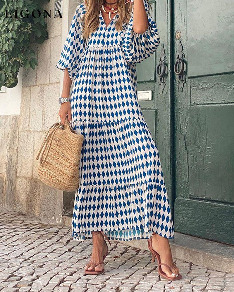 V-neck short-sleeved dress 2022 F/W 23BF Casual Dresses Clothes Dresses Spring Summer Vacation Dresses