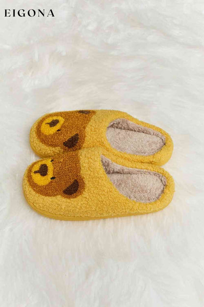 Print Plush Slide Slippers Melody Ship from USA Shoes womens shoes