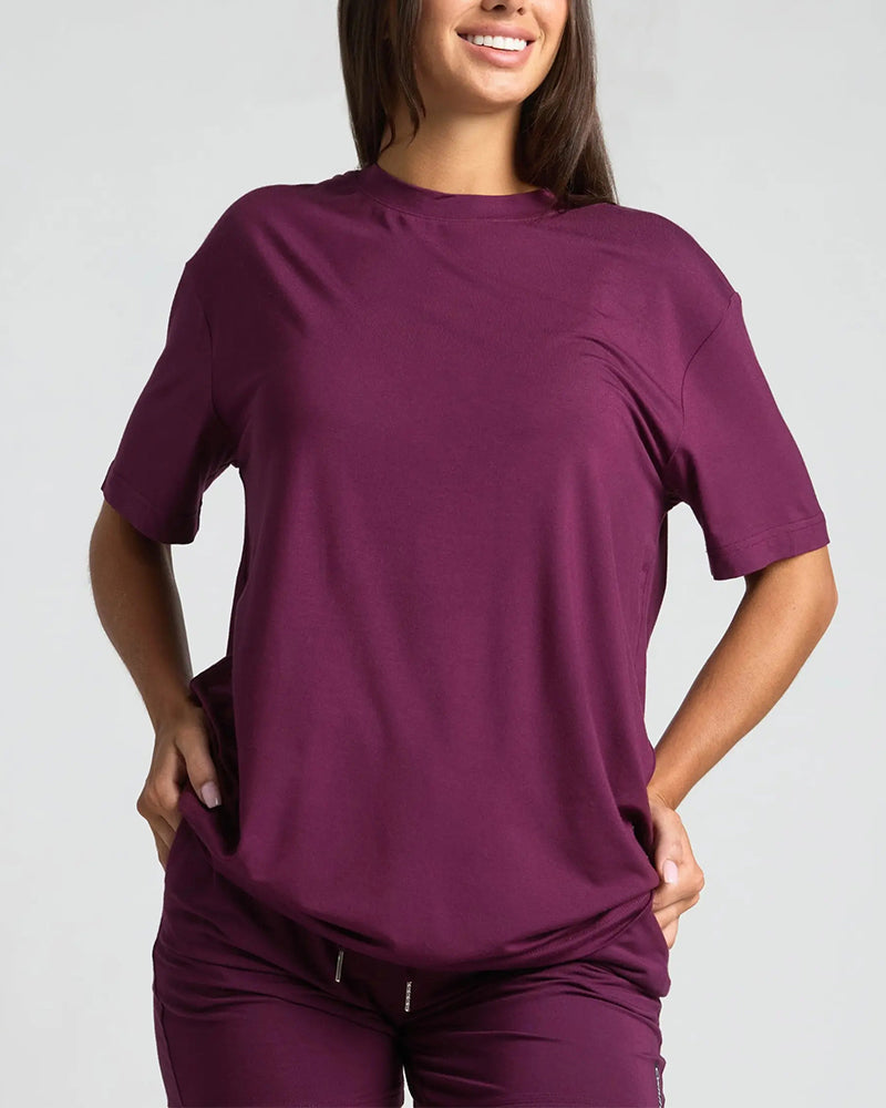 Round Neck Casual Loungewear Set