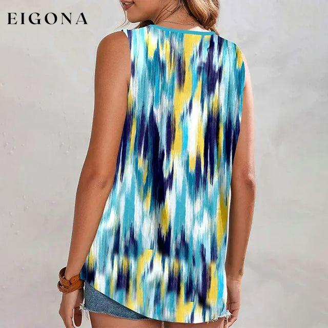 Casual Tie-Dye Tank Top best Best Sellings clothes Plus Size Sale tops Topseller