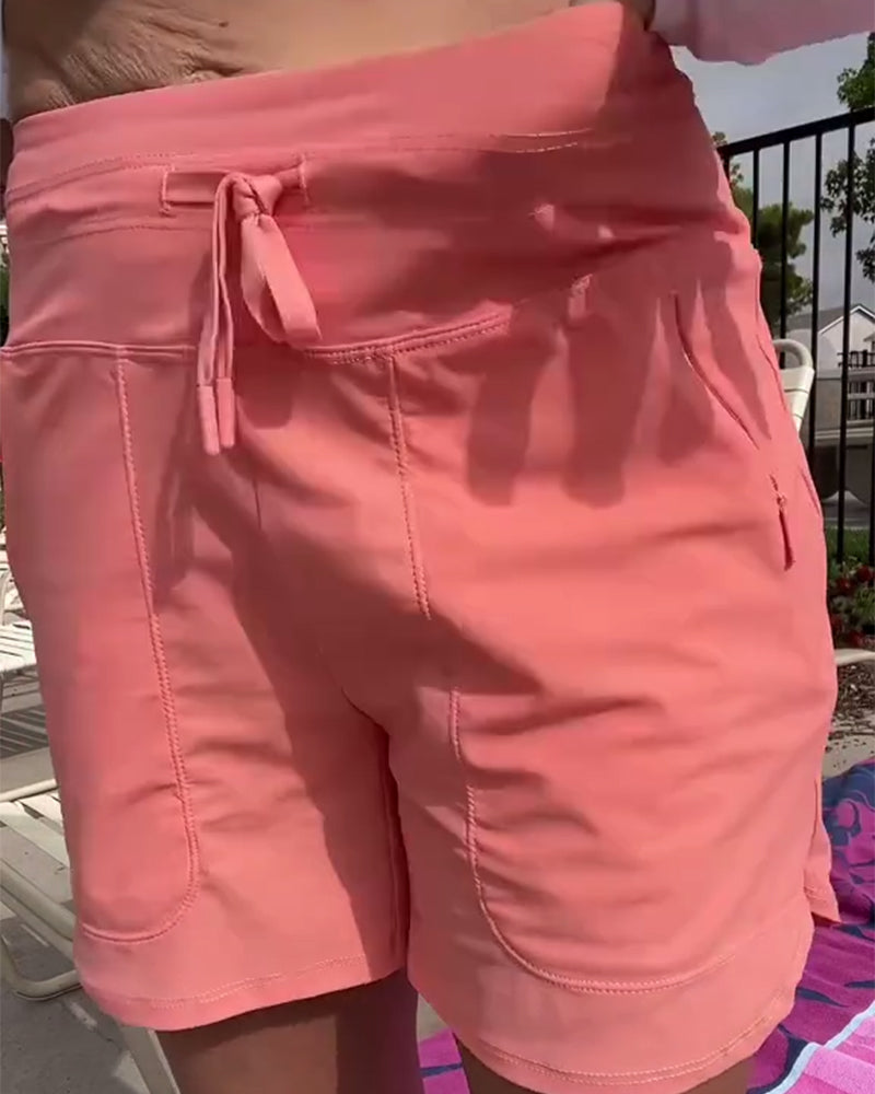 Pantaloncini casual con coulisse