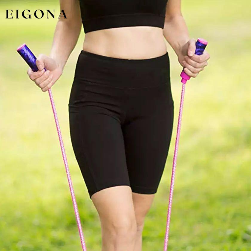 2-Pack: Women High Waist Workout Yoga Side Pocket Compression Cycling Shorts __stock:200 bottoms refund_fee:1200