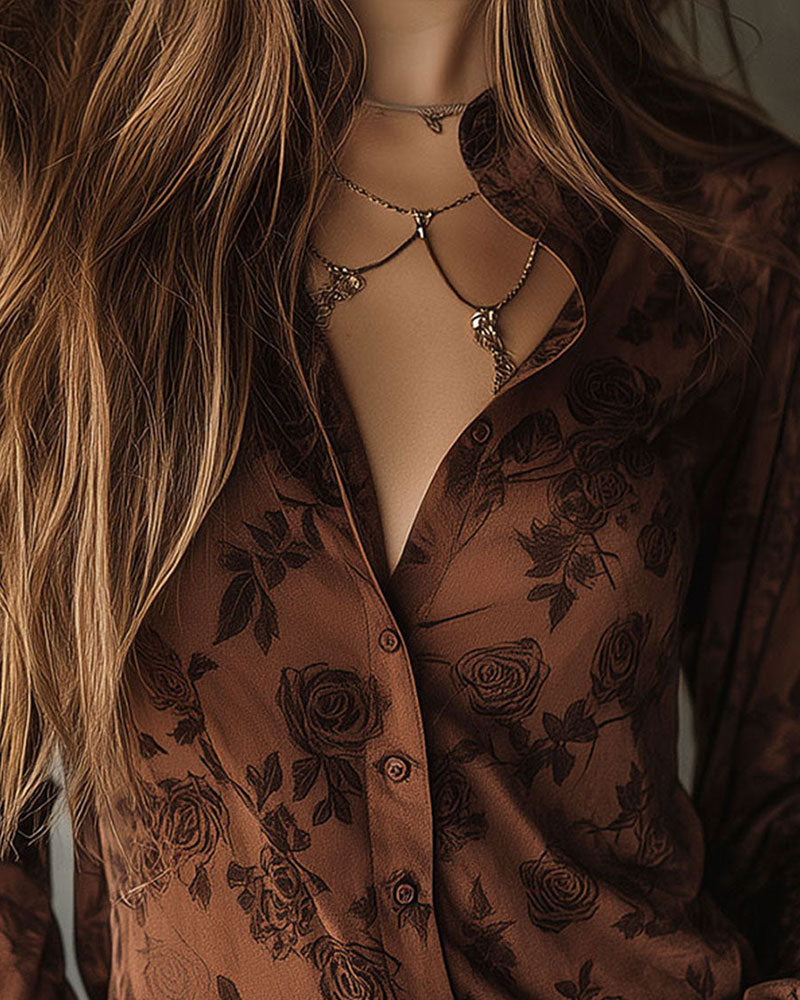 Retro Floral Shirt