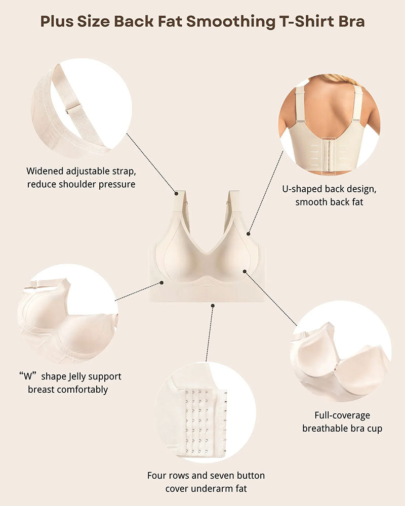 Seamless Anti-Sagging Push-Up Bra