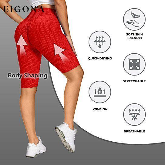 4-Pack Women's Butt Lifting Biker Shorts (Anti-Cellulite) __stock:1000 bottoms refund_fee:1800