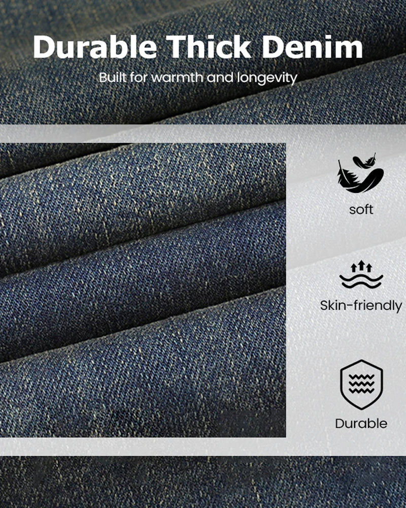 Men's Mid-High Waist Vintage Pants