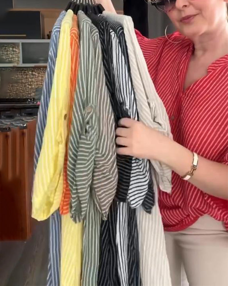 Vertical Striped Shirt