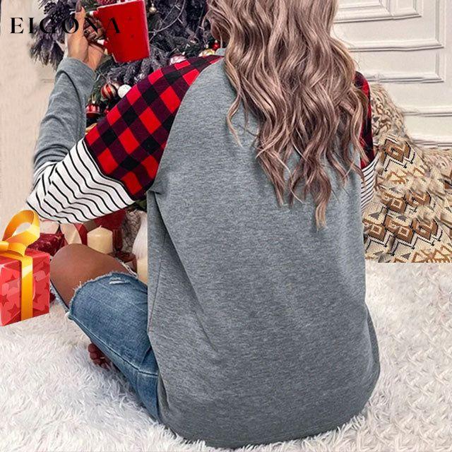 Heart Print Patchwork T-Shirt best Best Sellings clothes Plus Size tops