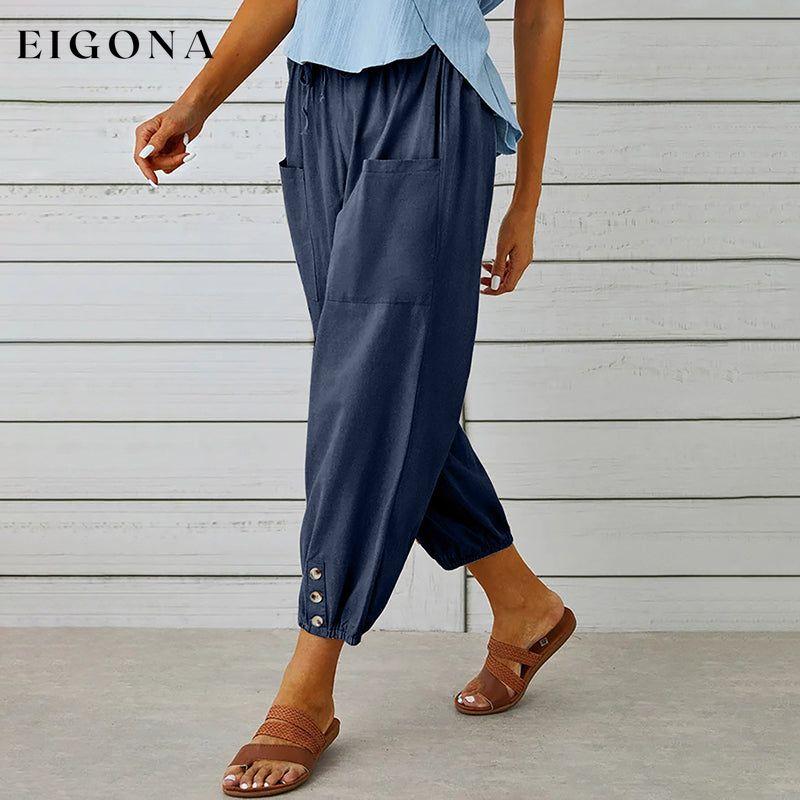 Casual Comfortable Trousers best Best Sellings bottoms clothes Cotton And Linen pants Sale Topseller