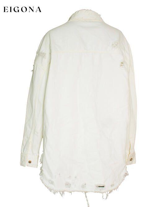 Star Denim Jean Jacket with Pockets clothes Huango long sleeve shirt long sleeve shirts long sleeve tops Ship From Overseas shirt shirts tops