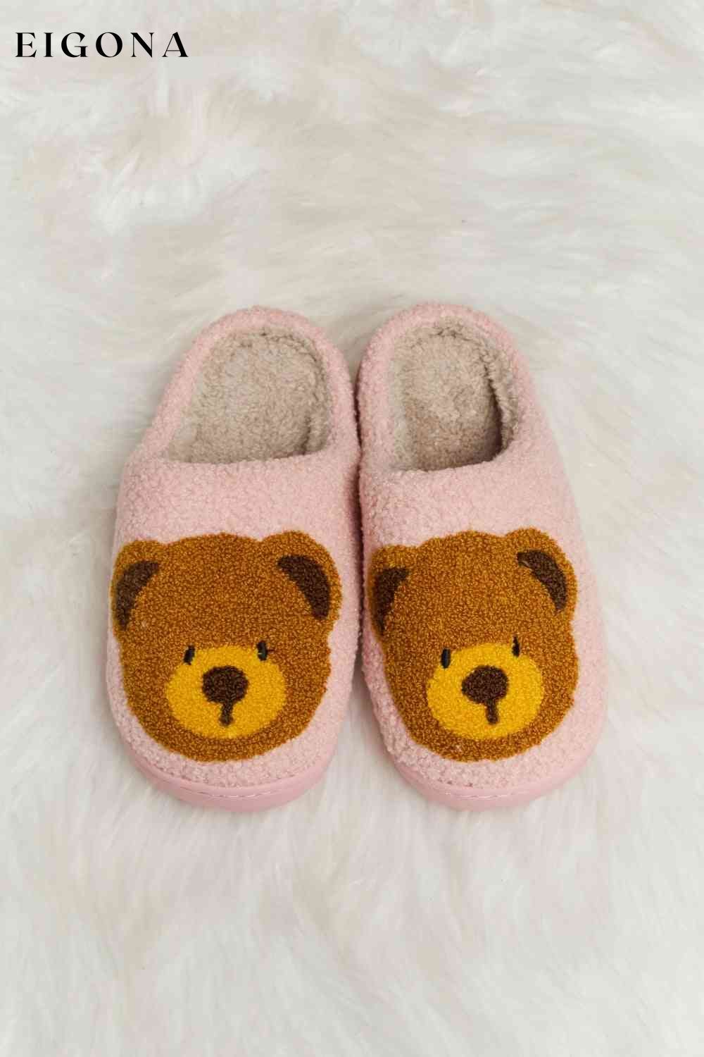Print Plush Slide Slippers Melody Ship from USA Shoes womens shoes