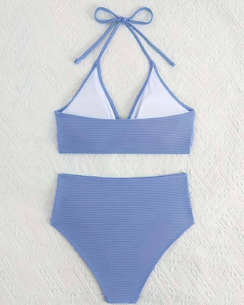 Halter High Waist Bikini