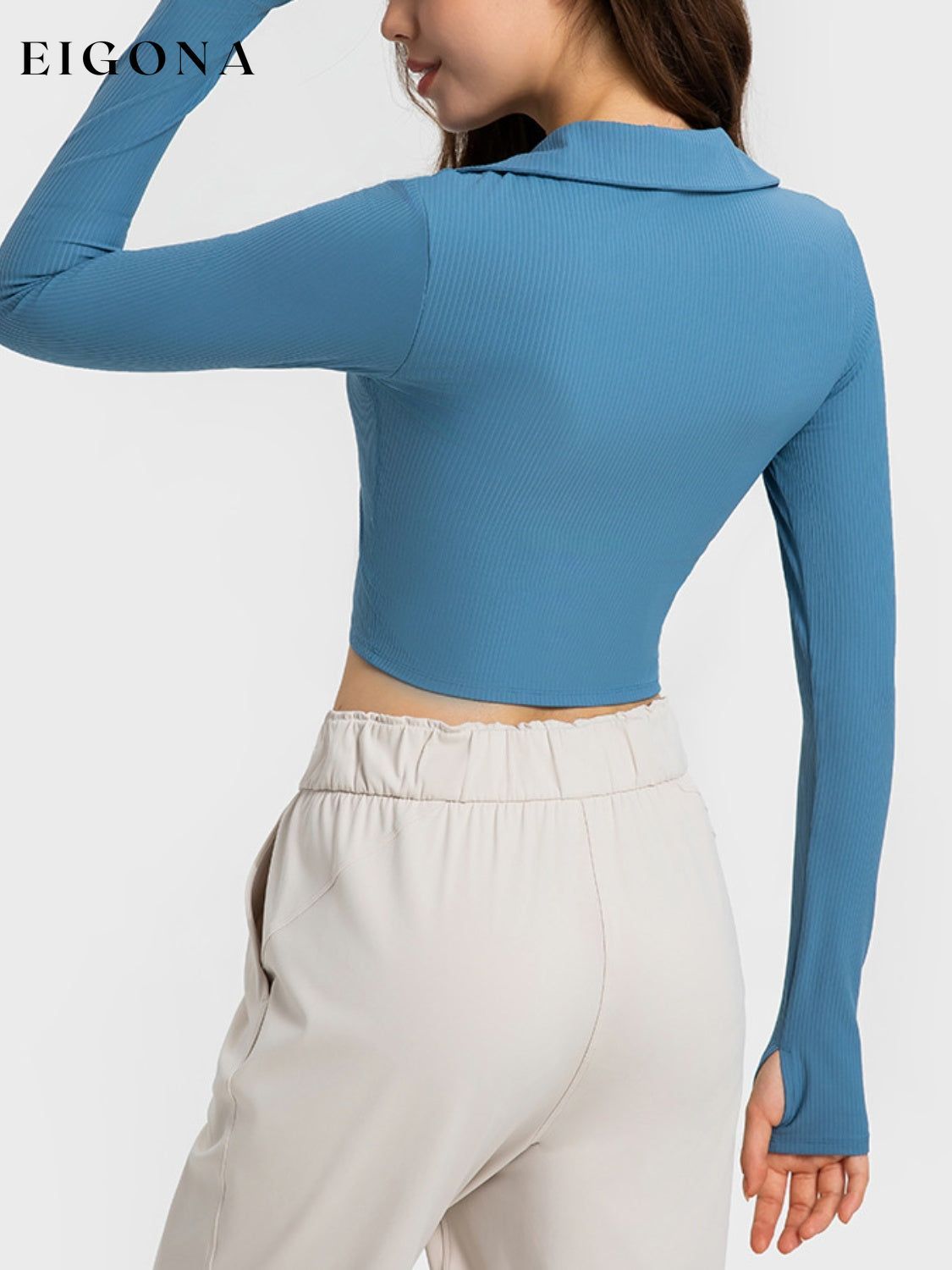 Long Sleeve Sports Top activewear C-Thousand clothes Ship From Overseas