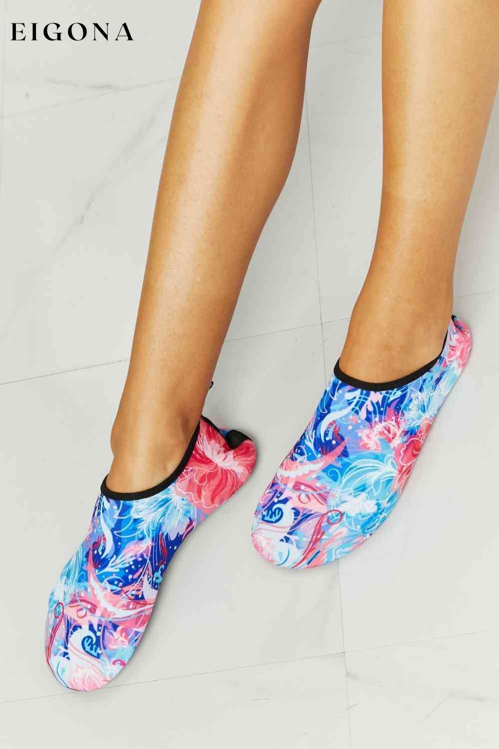 On The Shore Water Shoes in Pink and Sky Blue Melody Ship from USA Shoes womens shoes