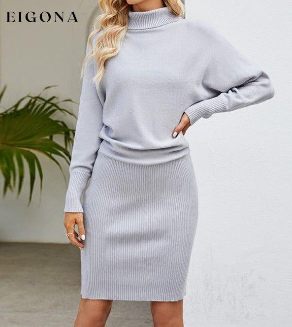 Women's turtleneck long sleeve slim fit sweater dress casual dresses clothes dress dresses long sleeve dress long sleeve dresses