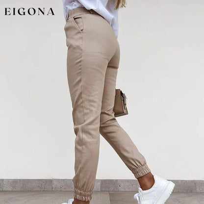 Women's Casual Sports Dress Pants __stock:200 bottoms refund_fee:1200 show-color-swatches