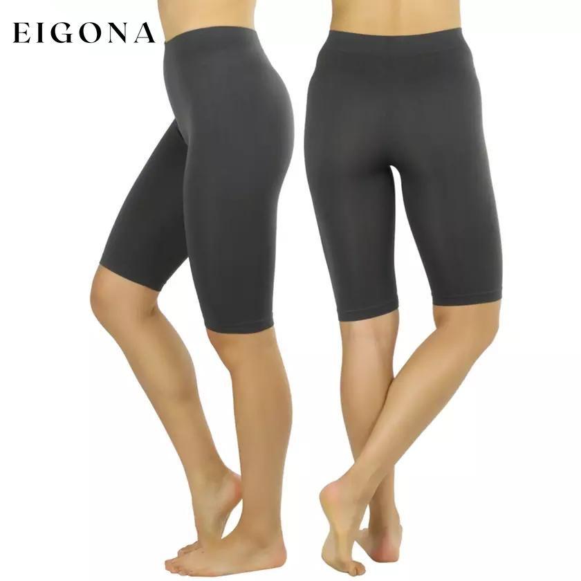 Women's Nylon Above Knee-Length Legging Shorts __stock:350 bottoms refund_fee:800