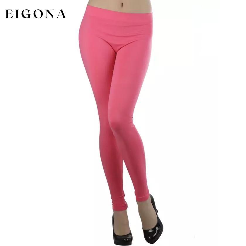 Women's Seamless Ankle Length Leggings Coral __stock:350 bottoms refund_fee:800 show-color-swatches