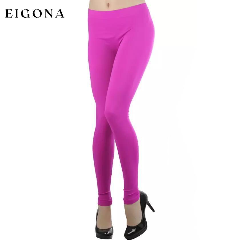 Women's Seamless Ankle Length Leggings Wild Berry __stock:350 bottoms refund_fee:800 show-color-swatches
