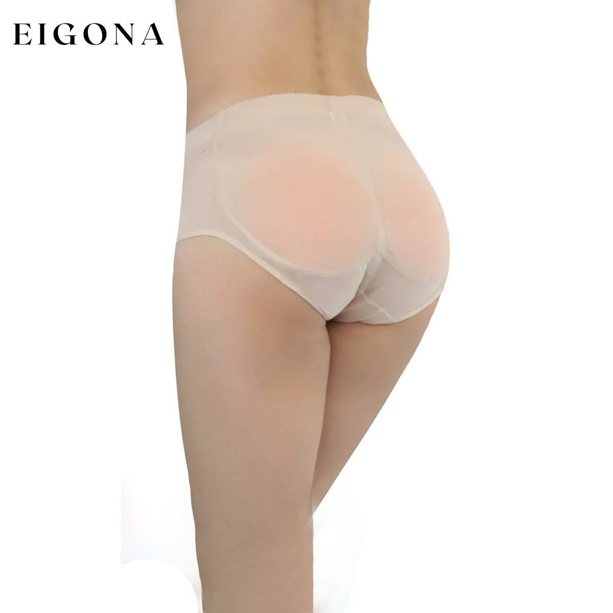 100% Silicone Padded Control Shaping Brief Nude __stock:500 lingerie refund_fee:1200