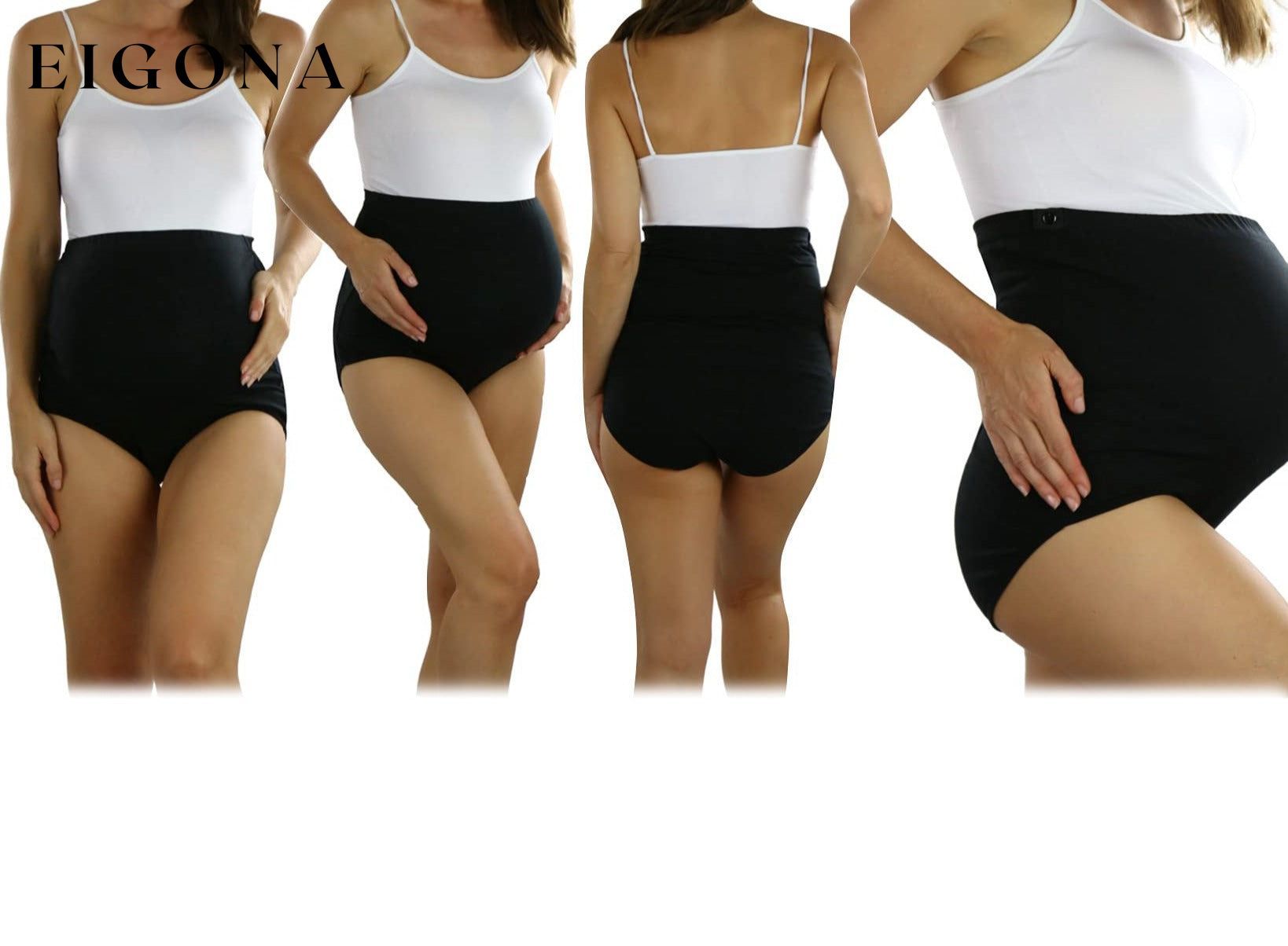2-Pack: Women's High Waist Over The Bump Maternity Briefs __stock:100 lingerie refund_fee:800