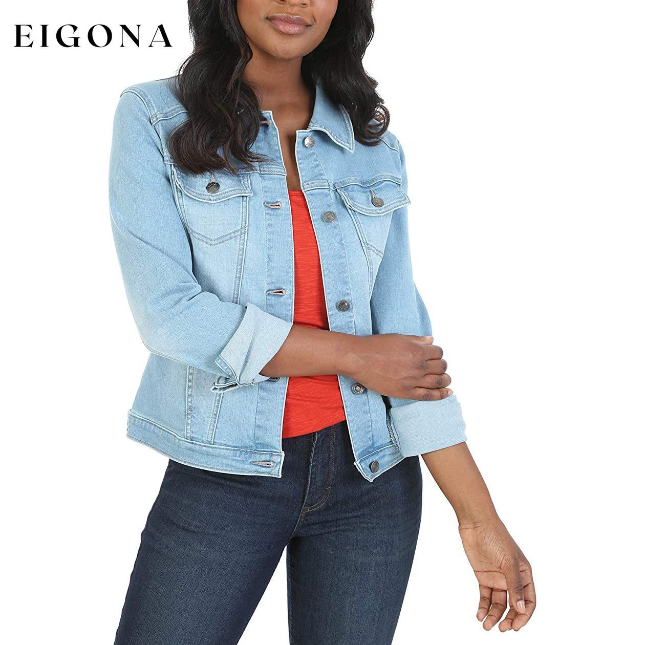 Women's Denim Jacket Light Blue __stock:200 Jackets & Coats refund_fee:1200