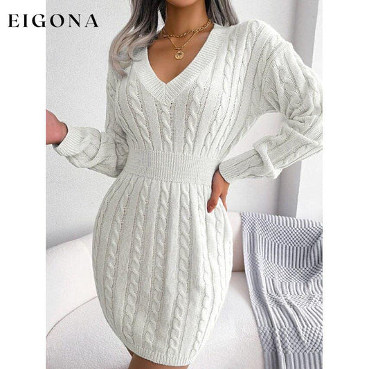 Women's Sweater Sheath Dress __stock:200 casual dresses clothes dresses refund_fee:1200