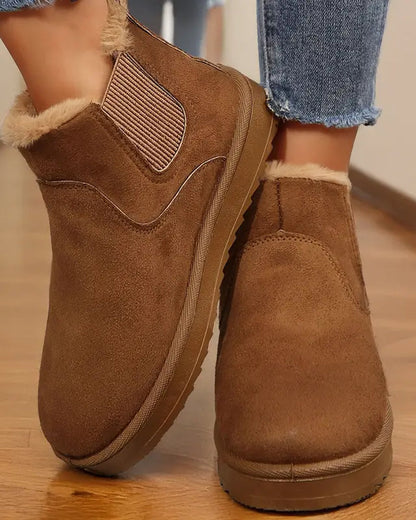 Women's Thick Soled Winter Snow Boots