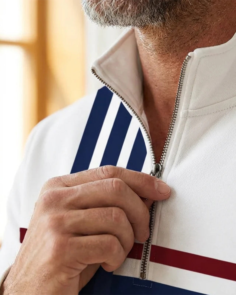 Half Zip Men's Lounge Set