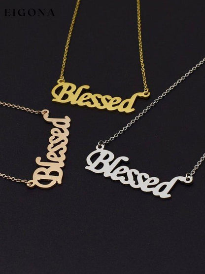 Women's Blessed Necklace