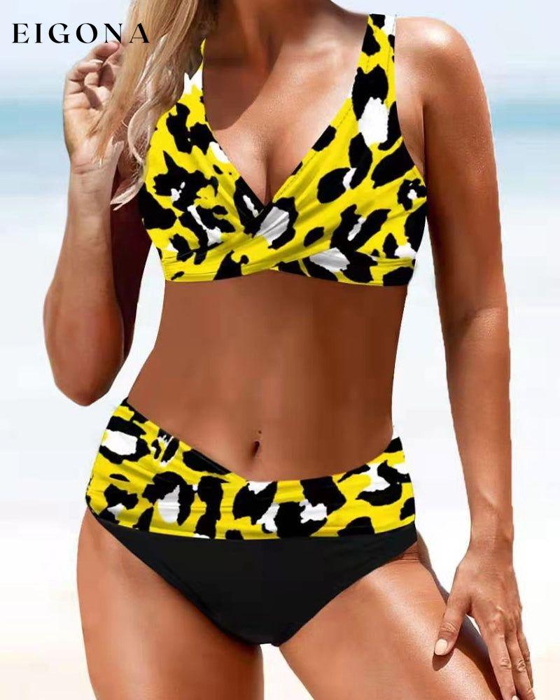 Colorful Bikini Swimsuit Leopard 23BF Bikinis Clothes Summer Swimwear