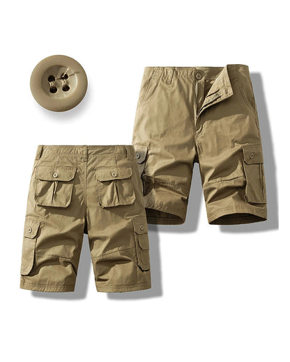 Men's Multi-Pocket Cargo Shorts