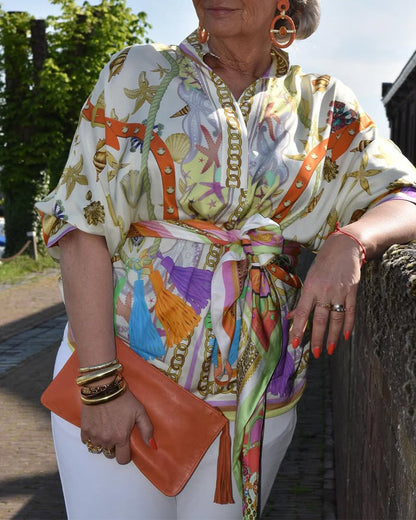 Bohemian Style Casual Blouse