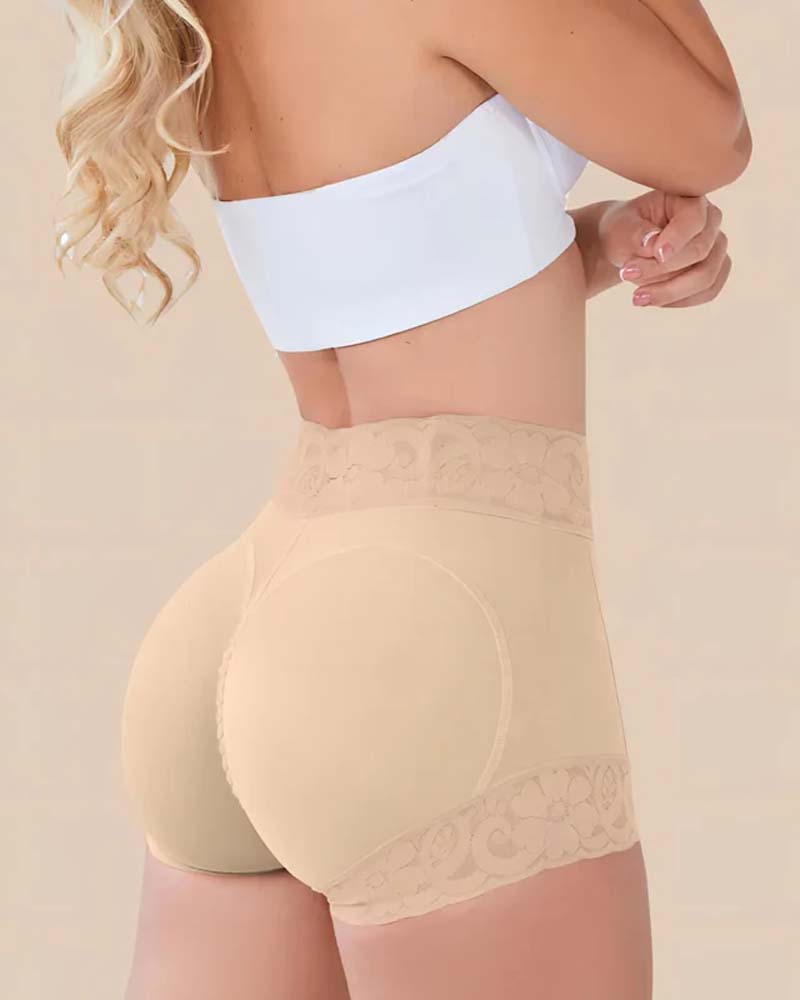 Women's Lace High Waist Shapewear Shorts