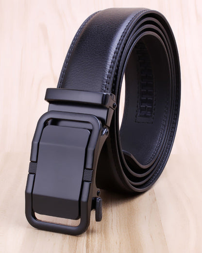 Men - Business automatic buckle belt ACCESSORIES man