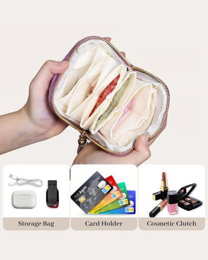 Fringed Jewelry Storage Pouch