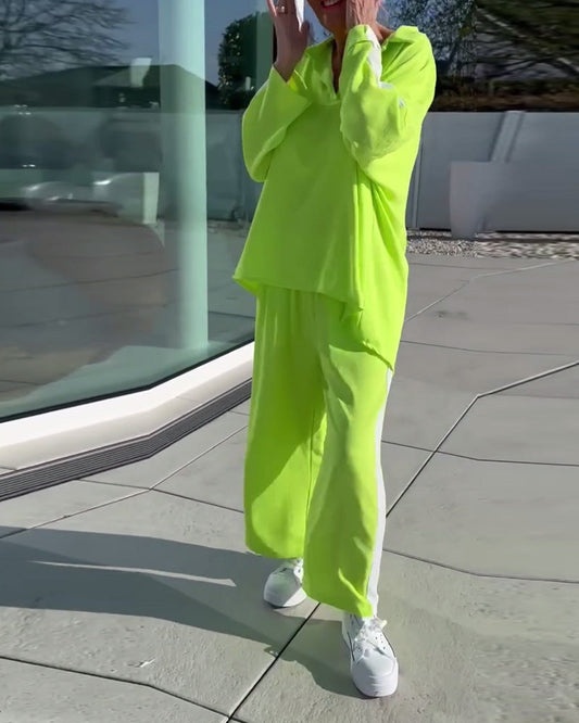 Fashion Casual Two Piece Set