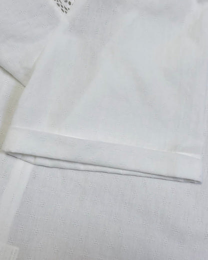 V-Neck Hollow Out Blouse