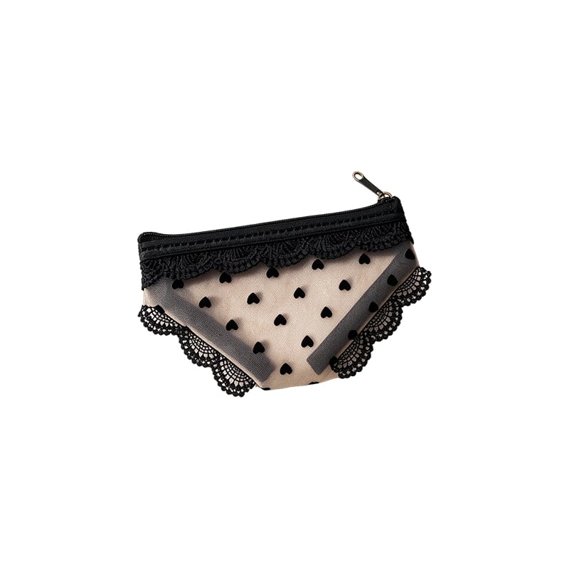 Heart-Shaped Triangular Bag bag storage bag