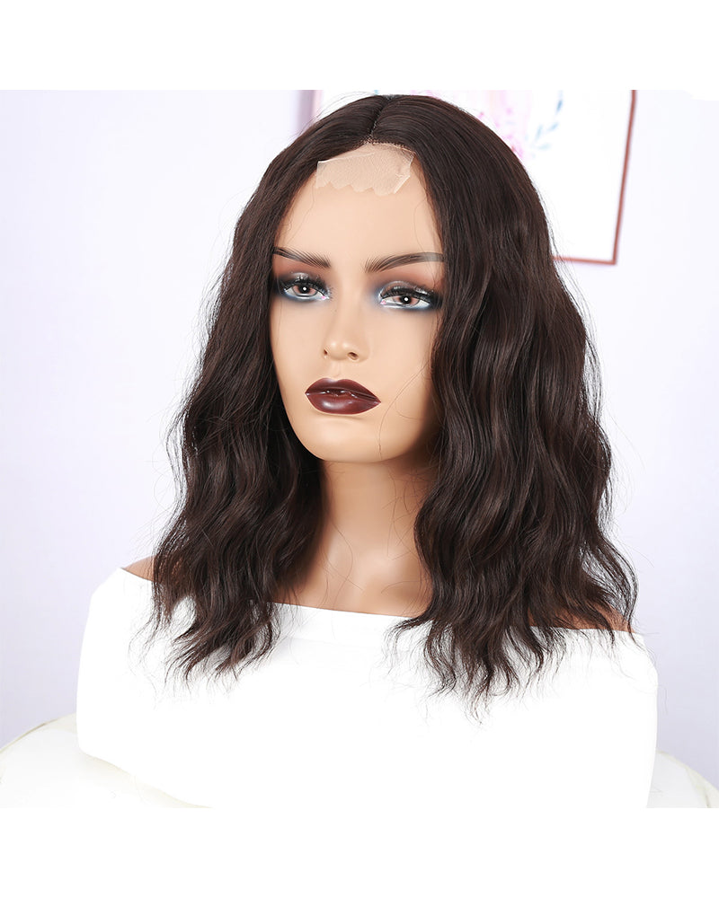 PANEWAY 16 Inch Wavy Hair Topper for Women