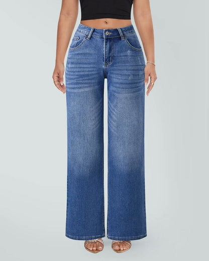 High Waist Wide Legs Jeans