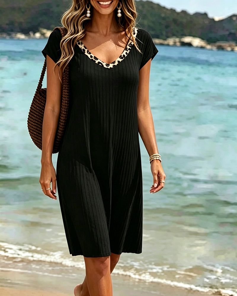 Open Back Bow Fashion Dress