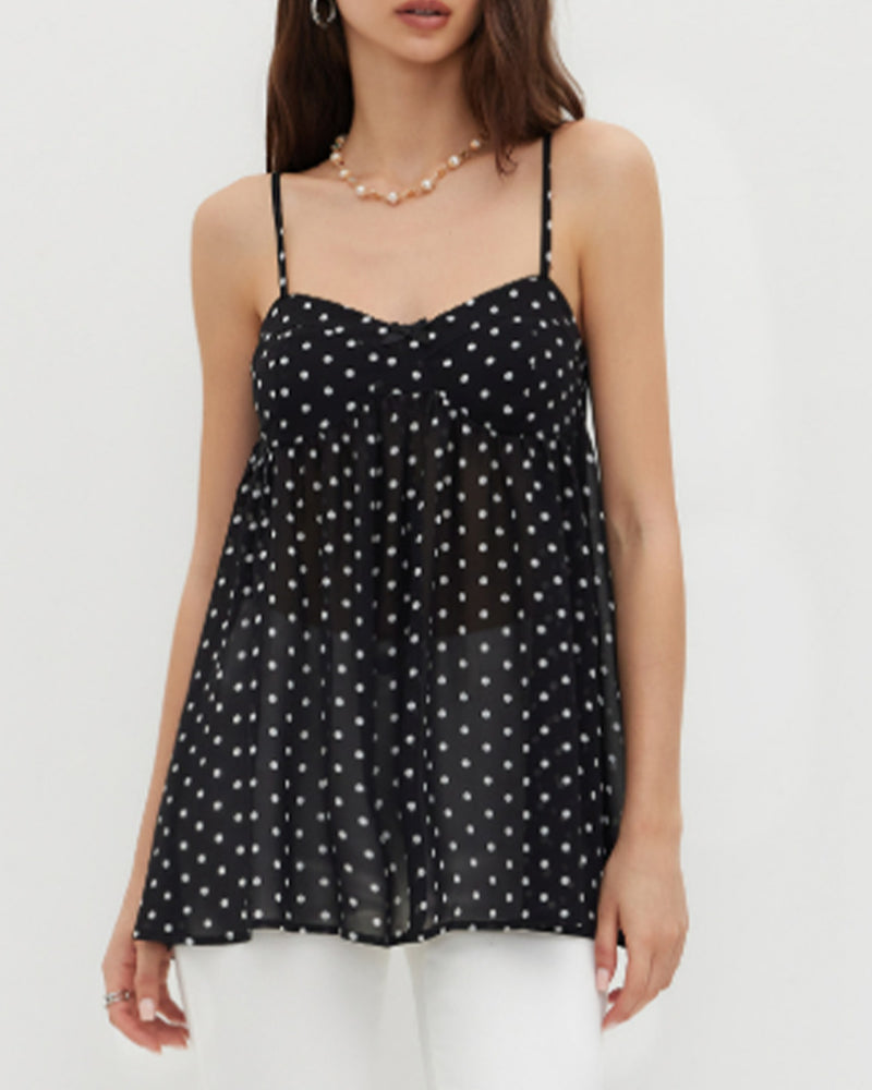 Casual Sleeveless Cami Top