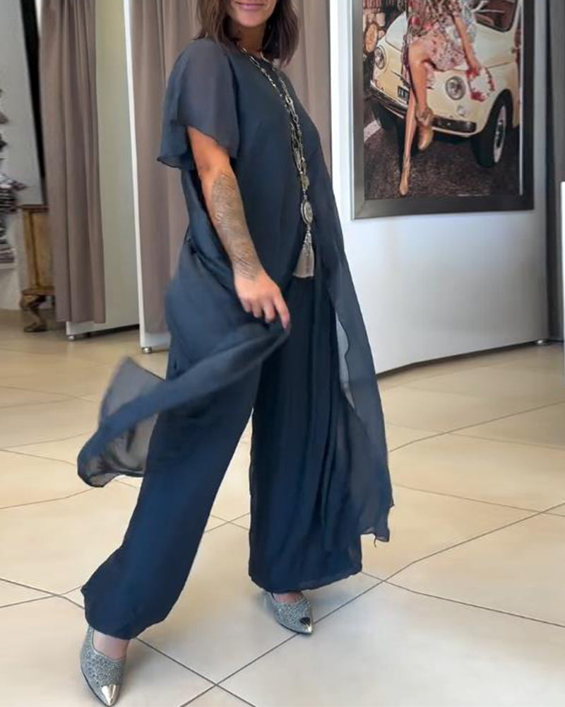 Set di chiffon Bloomers Temperament