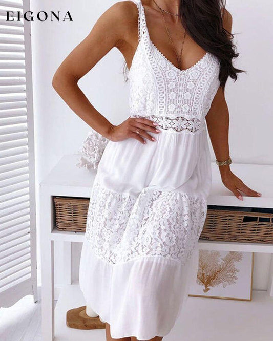 Boho Lace Dress 23BF Casual Dresses Clothes Dresses Party Dresses Spring Summer vacation dresses
