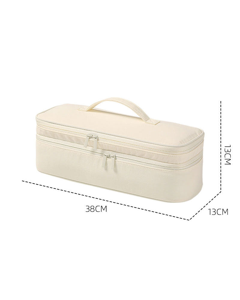 Portable Quilted Travel Storage Bag