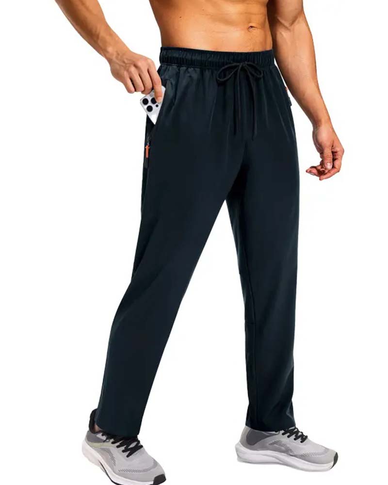 High Waist Men's Casual Pants