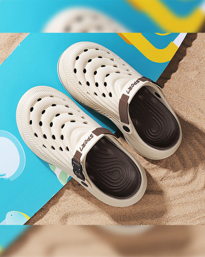 Outdoor Thick Sole Non-Slip Odor Resistant Durable Quick Drying Soft Beach Sandals