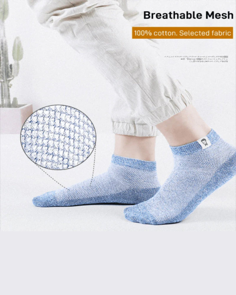 Breathable Antibacterial Deodorant Socks