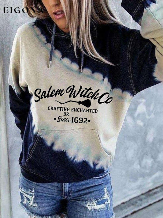 Women's Salem WitchCo Crafting Enchanted Since 1692 Print Hoodie